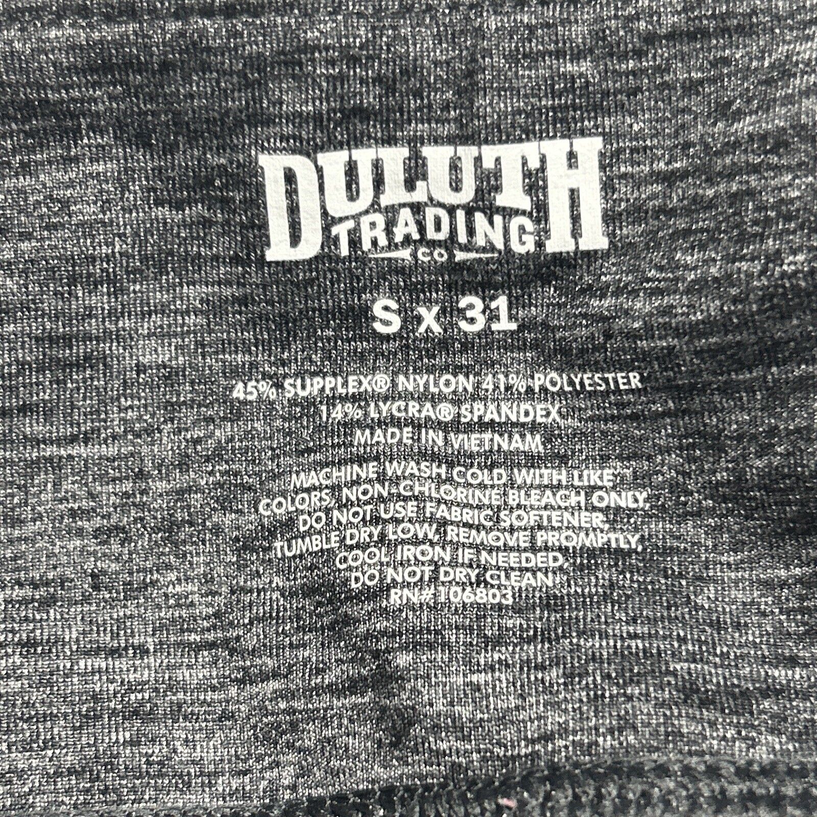 Duluth Trading Mens Casual Athletic Joggers Pants Gray Small — image 7 of 8